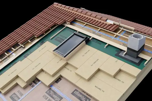 Riwega therm NATUREL 110 / FIBRA DI LEGNO 110 ROOF
